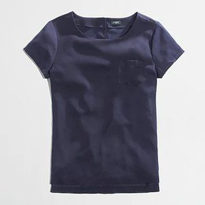 Shortsleeved Navy Top